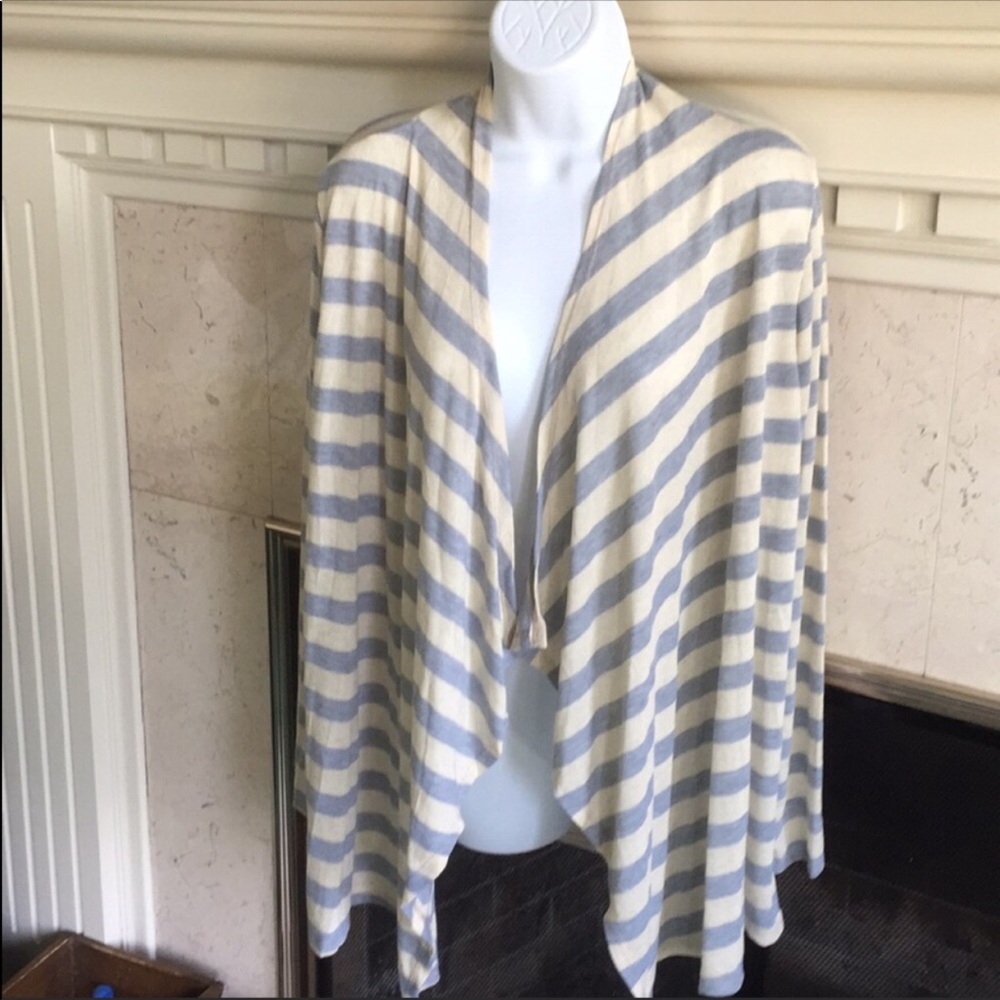 BRAND NEW Striped Open Front Cardigan